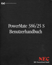 NEC PowerMate 386/25 S Benutzerhandbuch