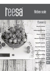 Teesa TSA0812 Bedienungsanleitung