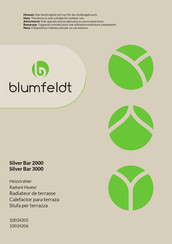 Blumfeldt 10034206 Bedienungsanleitung