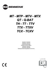BM2 BIEMMEDUE MTV-Serie Bedienungsanleitung