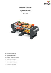 senya My Little Raclette Gebrauchsanweisung