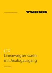 Turck LTX-Serie Betriebsanleitung