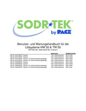 Pace SODRTEK HW 50 HEATWISE Benutzer- Und Wartungshandbuch