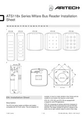 Aritech ATS1181 Installationsanleitung