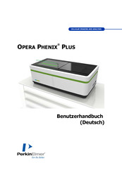 PerkinElmer OPERA PHENIX PLUS Benutzerhandbuch