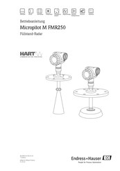 Endress+Hauser Micropilot M FMR250 Betriebsanleitung