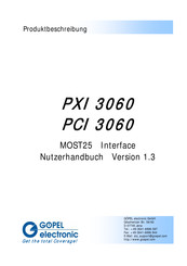 Gopel Electronic PCI 3060 Nutzerhandbuch