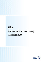 Lifta 320 Gebrauchsanweisung