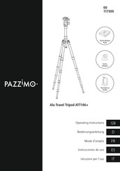 PAZZiMO Alu Travel ATT146+ Bedienungsanleitung
