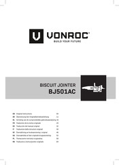 VONROC BJ501AC Bersetzung Der Originalbetriebsanleitung