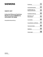 Siemens SIMATIC NET MM900 Kompaktbetriebsanleitung