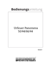 Brunner Urfeuer Panorama 50/44/66/44 Bedienungsanleitung
