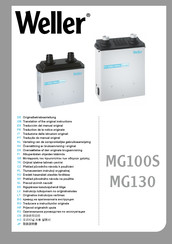 Weller MG130 Originalbetriebsanleitung