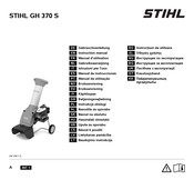 Stihl GH 370 S Gebrauchsanleitung