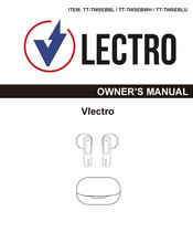 LECTRO Vlectro TT-TWSEBWH Bedienungsanleitung