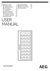 AEG AWUS020B5B Benutzerinformation