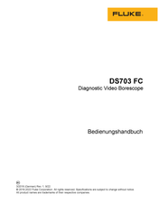 Fluke DS703 FC Diagnostic Video Borescope Bedienungshandbuch