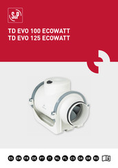S&P TD EVO 100 ECOWATT Bedienungsanleitung