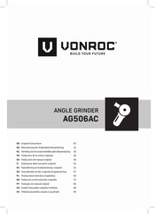 VONROC AG506AC Originalbetriebsanleitung