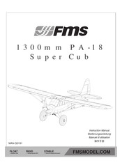 FMS 1300mm PA-18 Super Cub Bedienungsanleitung
