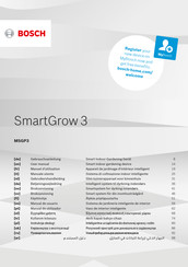 Bosch SmartGrow 3 Gebrauchsanweisung