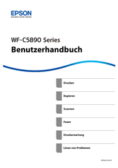Epson WF-C5890 Serie Benutzerhandbuch