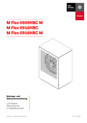 Glen Dimplex M Flex 0609HBC M Montage- Und Gebrauchsanweisungen