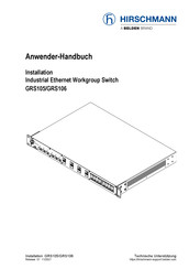 Belden HIRSCHMANN GRS105 Anwenderhandbuch