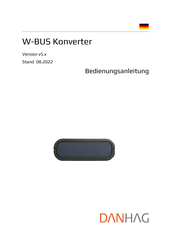 DANHAG W-Bus Bedienungsanleitung