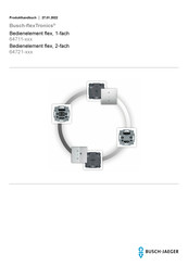 Busch-Jaeger Busch-flexTronics 64721-Serie Produkthandbuch
