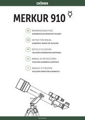 Dorr MERKUR 910 Bedienungsanleitung