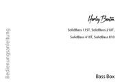 thomann Harley Benton SolidBass 410T Bedienungsanleitung