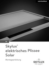 Skylux Solar Montageanleitung