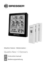 Bresser Quadro Neo + 3 Sensors Bedienungsanleitung