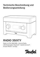 Teufel Radio 3sixty Technische Beschreibung Und Bedienungsanleitung