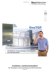 NeoIntercom OneTOP V3.0 Installations- Und Benutzerhandbuch