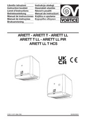 Vortice ARIETT LL T HCS Betriebsanleitung