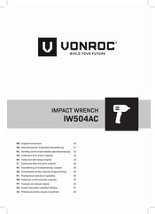 VONROC IW504AC Originalbetriebsanleitung