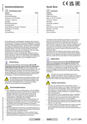 SystemAir AR-Serie Bedienungsanleitung