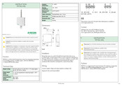 Regin TRT50 Installationsanleitung