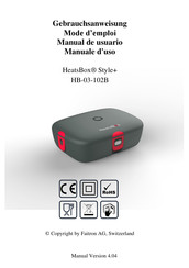 Faitron HeatsBox Style+ Gebrauchsanweisung