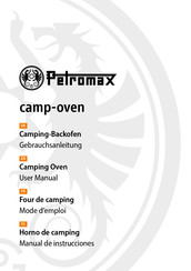 Petromax camp-oven Gebrauchsanleitung