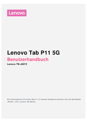 Lenovo Tab P11 5G Benutzerhandbuch