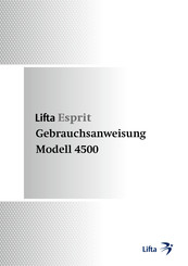 Lifta Esprit 4500 Gebrauchsanweisung