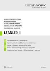 Led2Work LEANLED II Betriebsanleitung