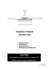Fanaway LD-48 FAN FRA-WH Installationsanleitung