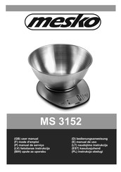 Mesko MS 3152 Bedienungsanweisung