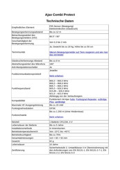 AJAX CombiProtect Kurzanleitung