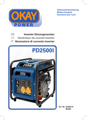 Okay Power PD2500l Gebrauchsanweisung