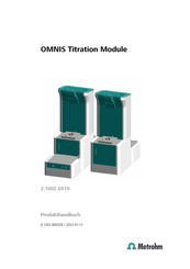 Metrohm OMNIS Titrator Produkthandbuch